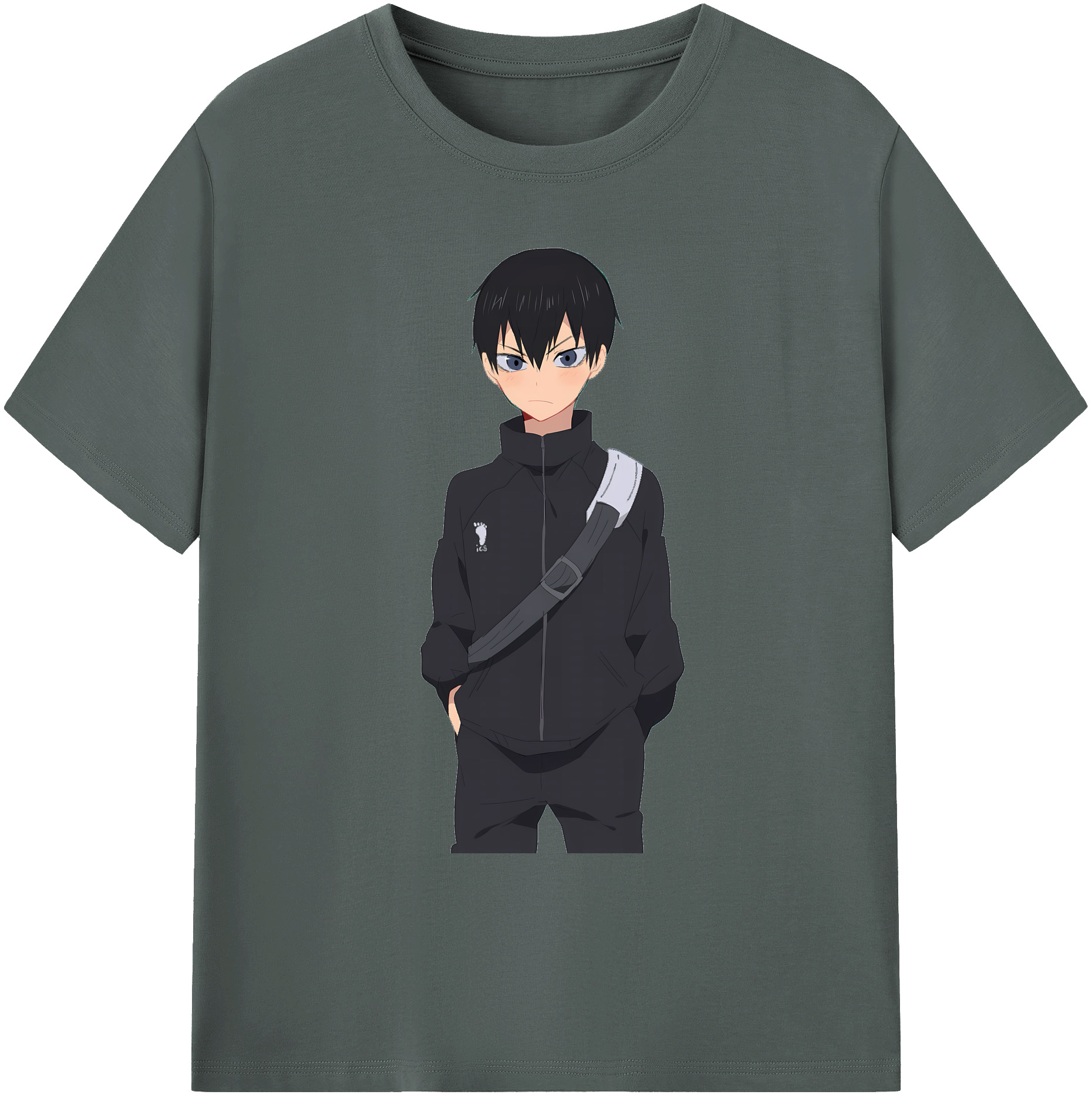 （画像用） ハイキュー!! Haikyu!! 綿100％ メンズ半袖Tシャツ｜肌触りやわらか＆通気性